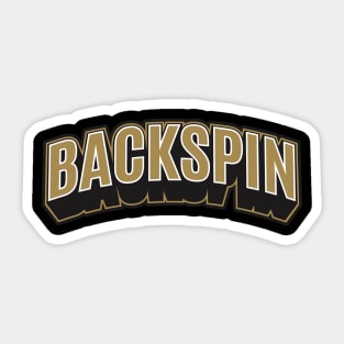 Backspin - Breakdance -  B-Boys and B-Girls Sticker